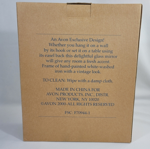 Avon Vintage Vanity Mirror - Avon 2000 - Picture 3 of 11